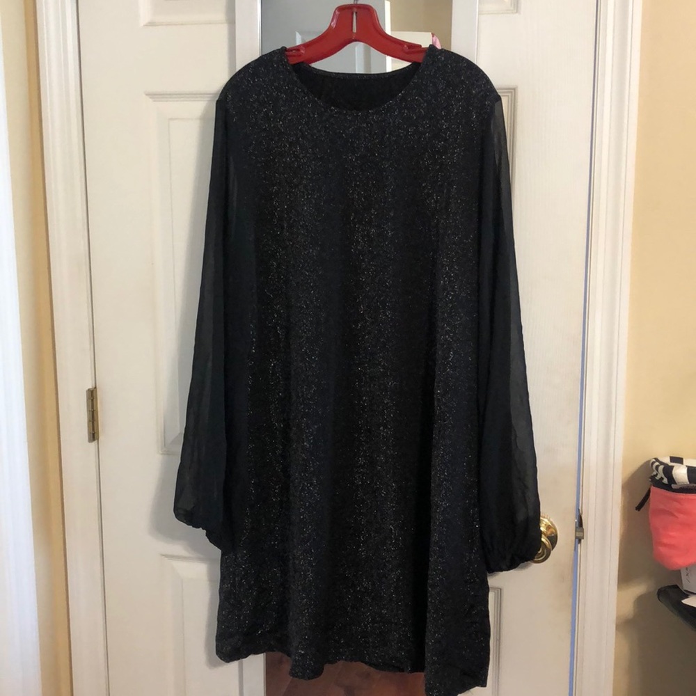 Black sparkly dress